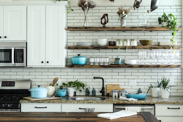 kitchen with a lot of tools